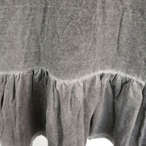 Danielle distressed wash black drop waist tee - Picture 7 of 7
